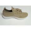 Botasky tenisky dámské (36-41) WSHOES HQ01-4 (Velikost 36, Barva tmavě béžová)