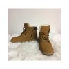 Boty workery traperky zateplené dámské (37-40) GATHAY MODA OB1183033/DR (Velikost 37, Barva hnědá)