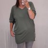 Šaty oversize krátký rukáv dámské (SM/L ONE SIZE) ITALSKÁ MÓDA IMD21956/DR (Velikost S/M/L, Barva Černá)