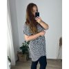 Šaty/tunika košilová s páskem dlouhý rukáv dámské (S/M/L/XL/2XL/3XL ONE SIZE) ITALSKá MóDA IM322298/DU