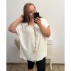 Tunika krátký rukáv dámská nadrozměr (2XL/3XL/4XL/5XL ONE SIZE) ITALSKá MODA IM323004/DU