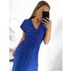 Šaty dlouhé elegantní icecool bez rukávu dámské (M/L, XL/XXL) AINUOSI  ITALSKÁ MODA IMB237793DU (Velikost XL/2XL, Barva modrá královská)