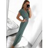 Šaty dlouhé elegantní icecool bez rukávu dámské (M/L, XL/XXL) AINUOSI  ITALSKÁ MODA IMB237793DU (Velikost XL/2XL, Barva modrá královská)