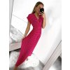 Šaty dlouhé elegantní icecool bez rukávu dámské (M/L, XL/XXL) AINUOSI  ITALSKÁ MODA IMB237793DU (Velikost XL/2XL, Barva modrá královská)