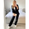 Sako dlouhý rukáv dámské (S/M ONE SIZE) ITALSKÁ MÓDA IMPLP2370040095/DU (Velikost S/M/L, Barva bílá)