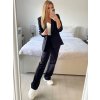 Sako dlouhý rukáv dámské (S/M ONE SIZE) ITALSKÁ MÓDA IMPLP2370040095/DU (Velikost S/M/L, Barva bílá)