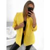 Sako dlouhý rukáv dámské (S/M ONE SIZE) ITALSKÁ MÓDA IMPLP2370040095/DU (Velikost S/M/L, Barva bílá)