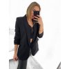 Sako dlouhý rukáv dámské (S/M ONE SIZE) ITALSKÁ MÓDA IMPLP2370040095/DU (Velikost S/M/L, Barva bílá)