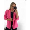 Sako dlouhý rukáv dámské (S/M ONE SIZE) ITALSKÁ MÓDA IMPLP2370040095/DU (Velikost S/M/L, Barva bílá)