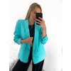 Sako dlouhý rukáv dámské (S/M ONE SIZE) ITALSKÁ MÓDA IMPLP2370040095/DU (Velikost S/M/L, Barva bílá)