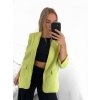Sako dlouhý rukáv dámské (S/M ONE SIZE) ITALSKÁ MÓDA IMPLP2370040095/DU (Velikost S/M/L, Barva bílá)