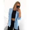 Sako dlouhý rukáv dámské (S/M ONE SIZE) ITALSKÁ MÓDA IMPLP2370040095/DU (Velikost S/M/L, Barva bílá)