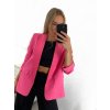 Sako dlouhý rukáv dámské (S/M ONE SIZE) ITALSKÁ MÓDA IMPLP2370040095/DU (Velikost S/M/L, Barva bílá)