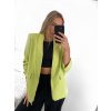 Sako dlouhý rukáv dámské (S/M ONE SIZE) ITALSKÁ MÓDA IMPLP2370040095/DU (Velikost S/M/L, Barva bílá)