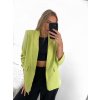 Sako dlouhý rukáv dámské (S/M ONE SIZE) ITALSKÁ MÓDA IMPLP2370040095/DU (Velikost S/M/L, Barva bílá)