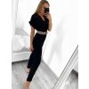 Overal dlouhý s páskem krátký rukáv dámský (S/M ONE SIZE) ITALSKÁ MÓDA IMWB23200/DU (Velikost S/M/L, Barva béžová)