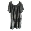 Šaty letní krajkové krátký rukáv dámské (3XL/4XL/5XL ONE SIZE) ITALSKÁ MÓDA IM423TRENTO/DU