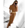 Šaty dlouhé letní s páskem krátký rukáv dámské (S/M ONE SIZE) ITALSKÁ MÓDA IMW235904/DU (Velikost S/M/L, Barva béžová)