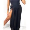 Sukně dlouhá zavinovací dámská (S/M ONE SIZE) ITALSKÁ MÓDA IMPLP2313155055/DU (Velikost S/M/L, Barva bílá)