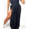 Sukně dlouhá zavinovací dámská (S/M ONE SIZE) ITALSKÁ MÓDA IMPLP2313155055/DU (Velikost S/M/L, Barva bílá)