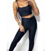 Souprava sportovní top a legíny dlouhé dámská (S/M ONE SIZE) ITALSKÁ MÓDA IMPLP2372755/DU