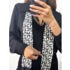 Tunika/halenka košilová dlouhý rukáv dámská (S/M ONE SIZE) ITALSKÁ MÓDA IMPGM2323110/DU (Velikost S/M/L, Barva bílá)