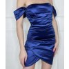 Šaty elegantní carmen dámské (S/M ONE SIZE) ITALSKÁ MÓDA IMPBB23A11818/DU (Velikost S/M/L, Barva béžová)
