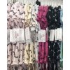 Body krátký rukáv dámské (S/M ONE SIZE) ITALSKÁ MÓDA IMM22418/DR (Velikost S/M/L, Barva fialová světlá)