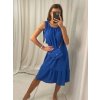 Šaty letní s kabelkou bez rukávu dámské (L/XL ONE SIZE) ITALSKá MóDA IM422680/DR