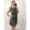 Šaty letní s kabelkou bez rukávu dámské (L/XL ONE SIZE) ITALSKá MóDA IM422680/DR (Velikost S/M/L, Barva červená)