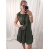 Šaty letní s kabelkou bez rukávu dámské (L/XL ONE SIZE) ITALSKá MóDA IM422680/DR (Velikost S/M/L, Barva červená)