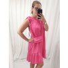 Šaty letní s kabelkou bez rukávu dámské (L/XL ONE SIZE) ITALSKá MóDA IM422680/DR (Velikost S/M/L, Barva červená)