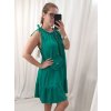Šaty letní s kabelkou bez rukávu dámské (L/XL ONE SIZE) ITALSKá MóDA IM422680/DR (Velikost S/M/L, Barva červená)