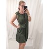 Šaty letní s kabelkou bez rukávu dámské (L/XL ONE SIZE) ITALSKá MóDA IM422680/DR (Velikost S/M/L, Barva červená)