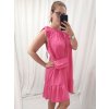 Šaty letní s kabelkou bez rukávu dámské (L/XL ONE SIZE) ITALSKá MóDA IM422680/DR (Velikost S/M/L, Barva červená)