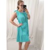 Šaty letní s kabelkou bez rukávu dámské (L/XL ONE SIZE) ITALSKá MóDA IM422680/DR (Velikost S/M/L, Barva červená)