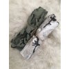 Overal letní dlouhý na ramínka dámské maskáč (uni s-m) Italská móda IM51915369-3