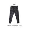 Legíny funkční dlouhé dámské (S-2XL) WOLF T2392A/DU (Velikost S, Barva Černá)