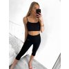 Legíny yoga funkční 4/5 dlouhé dámské (M-2XL) WOLF Y2362/DU