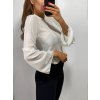 Tričko elegantní dlouhý rukáv dámské (S/M ONE SIZE) ITALSKÁ MÓDA IMPGM234489/DU