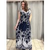 Šaty dlouhé letní icecool bez rukávu dámské (M/L, XL/XXL) ITALSKÁ MODA ainuosi IMB239903/DUR (Velikost M/L, Barva bílá)