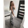 Šaty dlouhé letní icecool bez rukávu dámské (M/L, XL/XXL) ITALSKÁ MODA ainuosi IMB239903/DUR (Velikost M/L, Barva bílá)