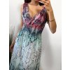 Šaty dlouhé letní icecool bez rukávu dámské (M/L, XL/2XL) AINUOSI ITALSKÁ MODA IMB239911/DU