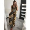Šaty dlouhé elegantní icecool bez rukávu dámské (M/L, XL/XXL) AINUOSI ITALSKÁ MODA IMB237737 (Velikost M/L, Barva červená)