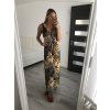 Šaty dlouhé elegantní icecool bez rukávu dámské (M/L, XL/XXL) AINUOSI ITALSKÁ MODA IMB237737 (Velikost M/L, Barva červená)