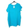 Šaty krátký rukáv oversize dámské (L/XL/2XL ONE SIZE) ITALSKÁ MÓDA IM4211032/DR