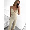 Overal dlouhý elegantní na ramínka dámský (S/M ONE SIZE) ITALSKÁ MÓDA IMWE231773/DU