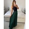 Sukně letní dlouhá saténová dámská (S/M ONE SIZE) ITALSKÁ MÓDA IMM23MS63065/DUR
