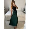 Sukně letní dlouhá saténová dámská (S/M ONE SIZE) ITALSKÁ MÓDA IMM23MS63065/DUR