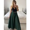 Sukně letní dlouhá saténová dámská (S/M ONE SIZE) ITALSKÁ MÓDA IMM23MS63065/DUR